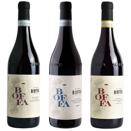 The Italian Red Trio — Cristian Boffa Collection (Piemonte, Italy)